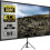 VEVOR (100 inch) VEVOR Tripod Projector Screen 16:9 4K HD Adjustable 1