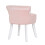 Living And Home Velvet Soft Seat Low Back Vanity Stool Dressing Table Chair 5