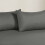 (Charcoal, Pillow Case Only) Extra Deep 40cm Fitted Bed Sheets Poly Cotton Single Double King Size 1