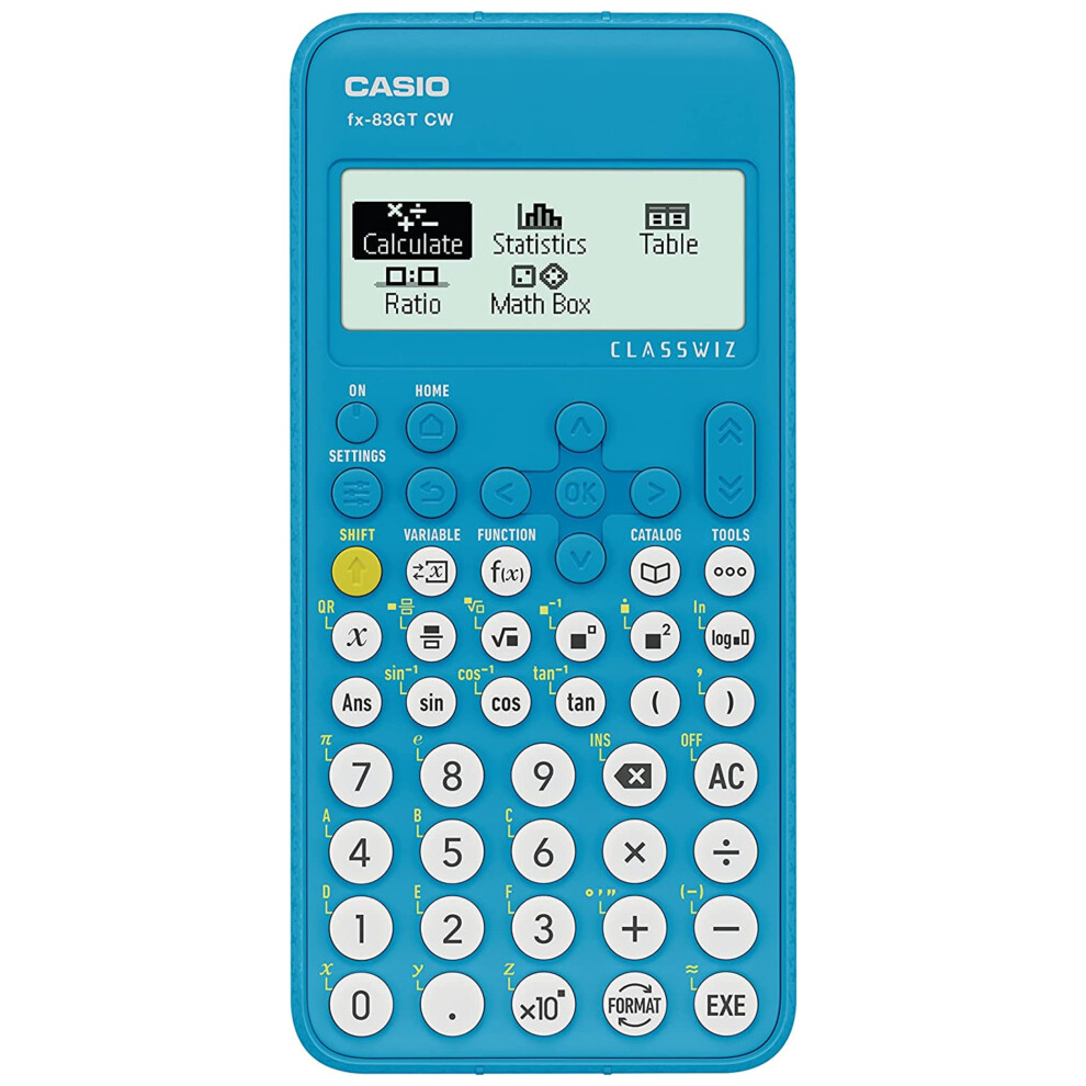 Casio Classwiz Gcse Scientific Calculator - Blue