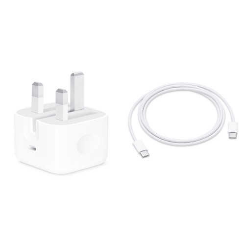 Apple Apple 20W Mains Charger and USB-C to USB-C cable 1