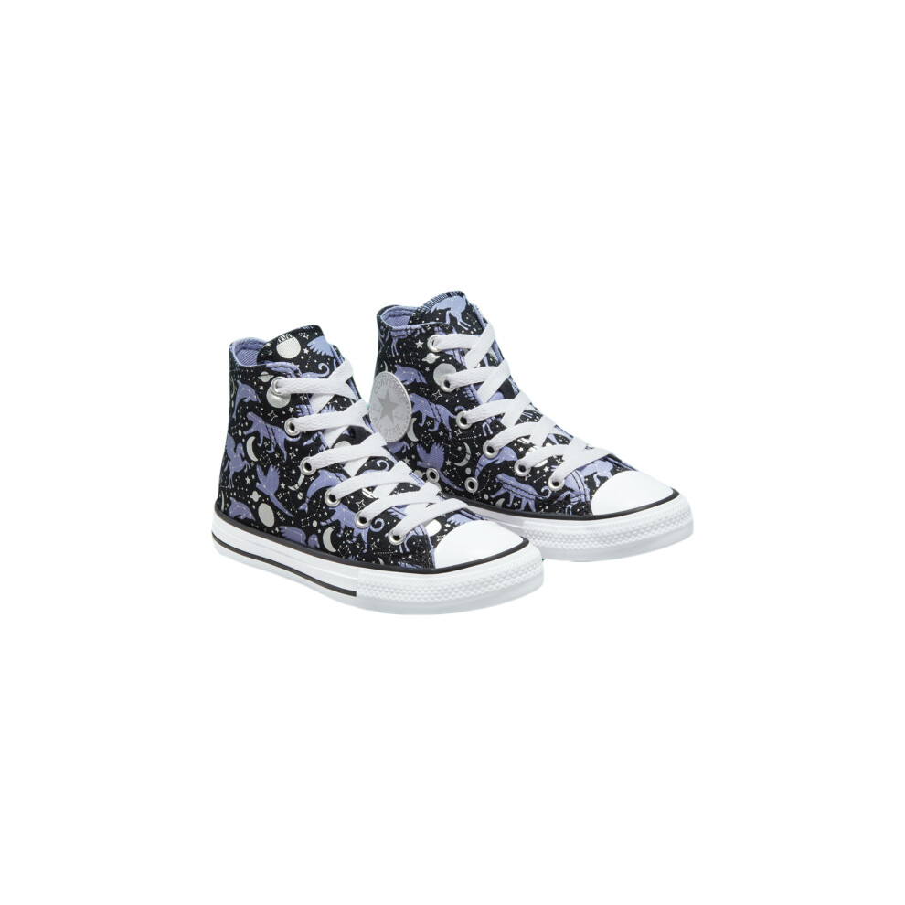 (672370C-13) Converse Constellations All Star Black/Slate/Lilac