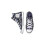 Converse (672370C-11) Converse Constellations All Star Black/Slate/Lilac 4