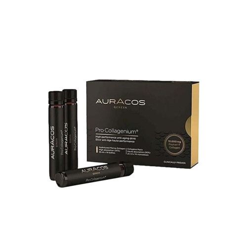 Auracos Pack of 14 - Pro Collagenium High Performance Anti Aging Drink ...