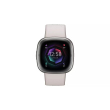 Fitbit Sense 2 Smart Watch - Lunar White/Platinum