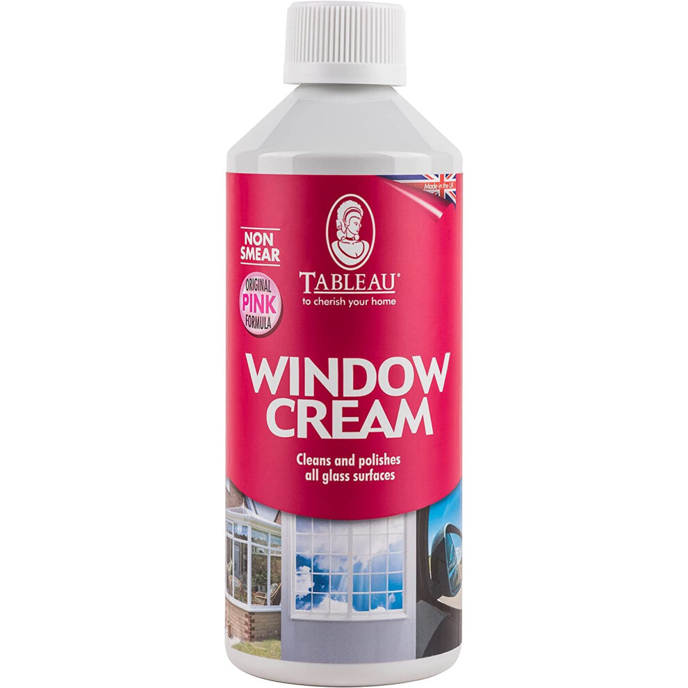 Tableau Pink Window Cream 500ml Original Pink Formula Non Smear