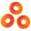 FUNDY GUMMY Mini Peach Rings 500g 2