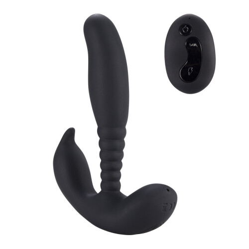 Remote Control Anal Pleasure Dual Vibrating Prostate Stimulator Men 2