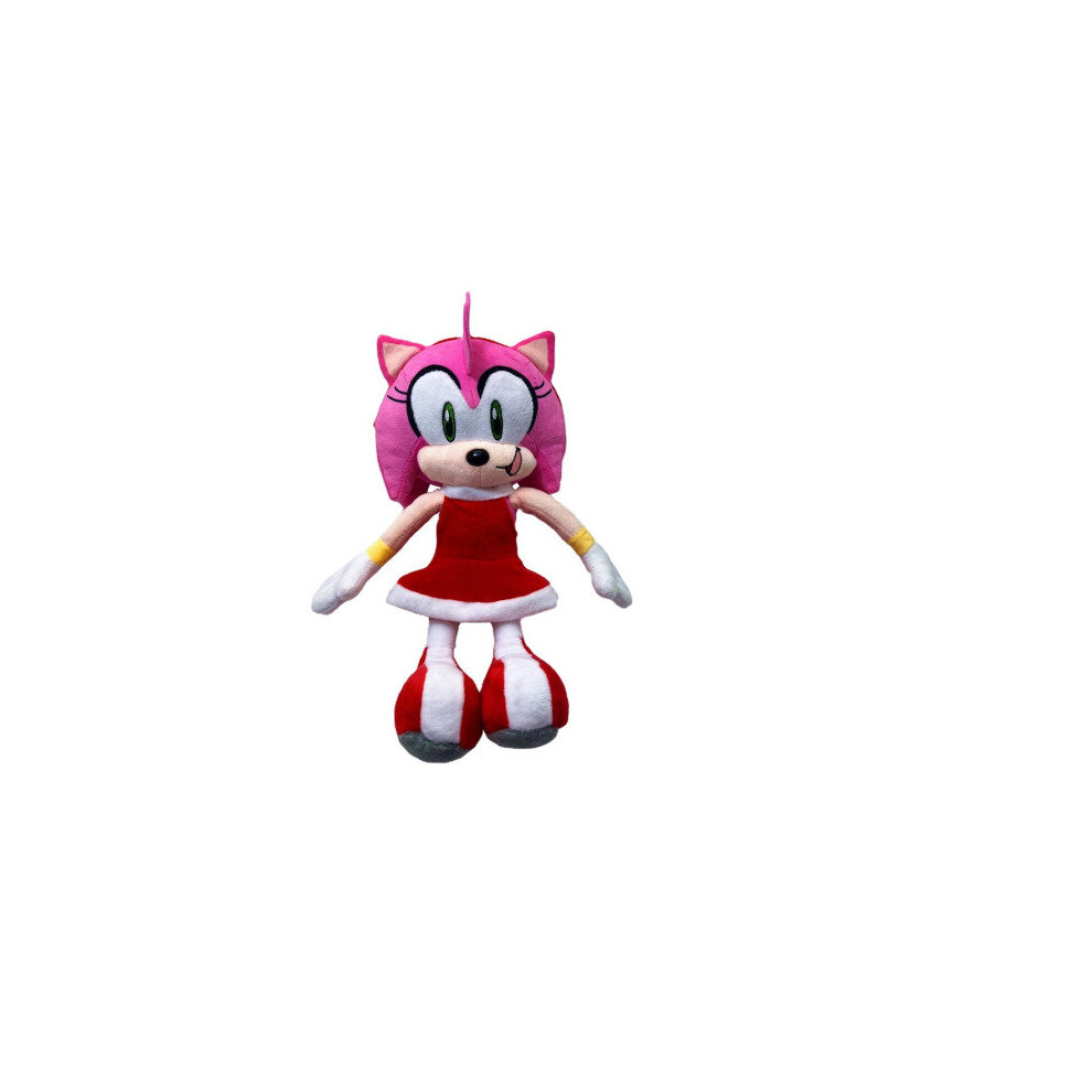 Doyarbim 30Cm The Hedgehog Sonic Amy Rose Plush Doll Stuffed Toys Kids Gift