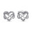Pandora Pandora Sparkling Infinity Heart Stud Earrings  292667C01 1