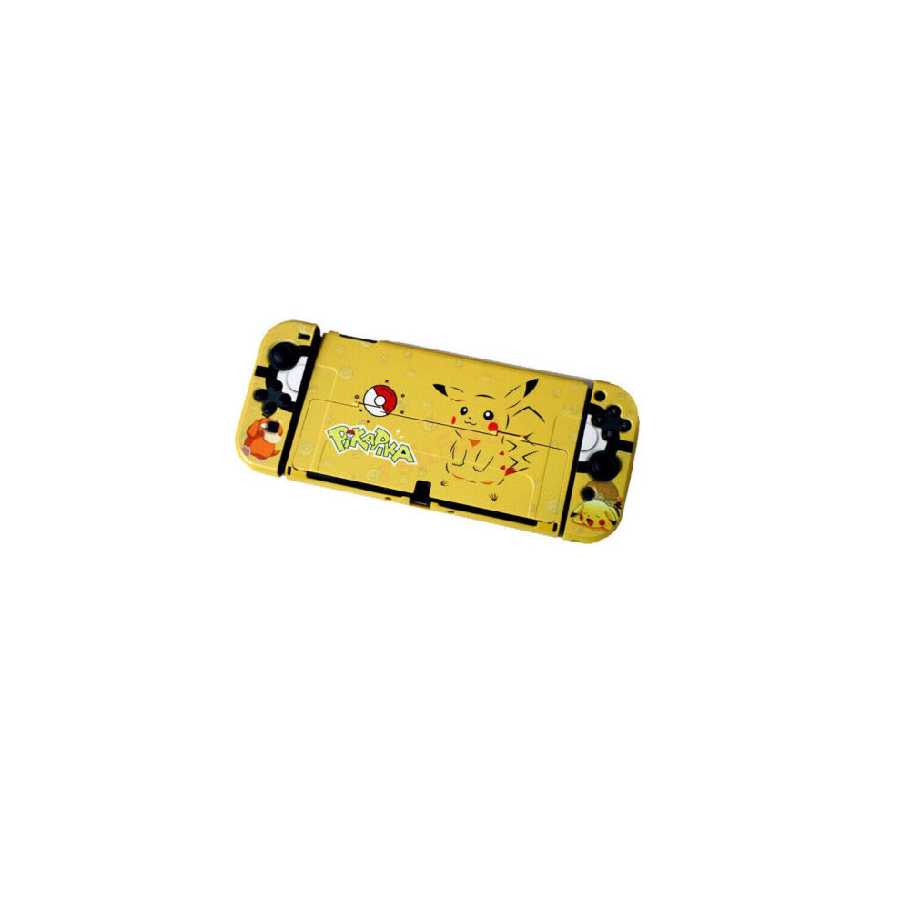 (Oz-006 Pikachu) For Nintendo Switch Oled Hard Thin Case Cover Yellow 5701510966835
