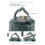 Camping Tent Ceiling Fans, Ceiling Fans with Light and Remote Control 4
