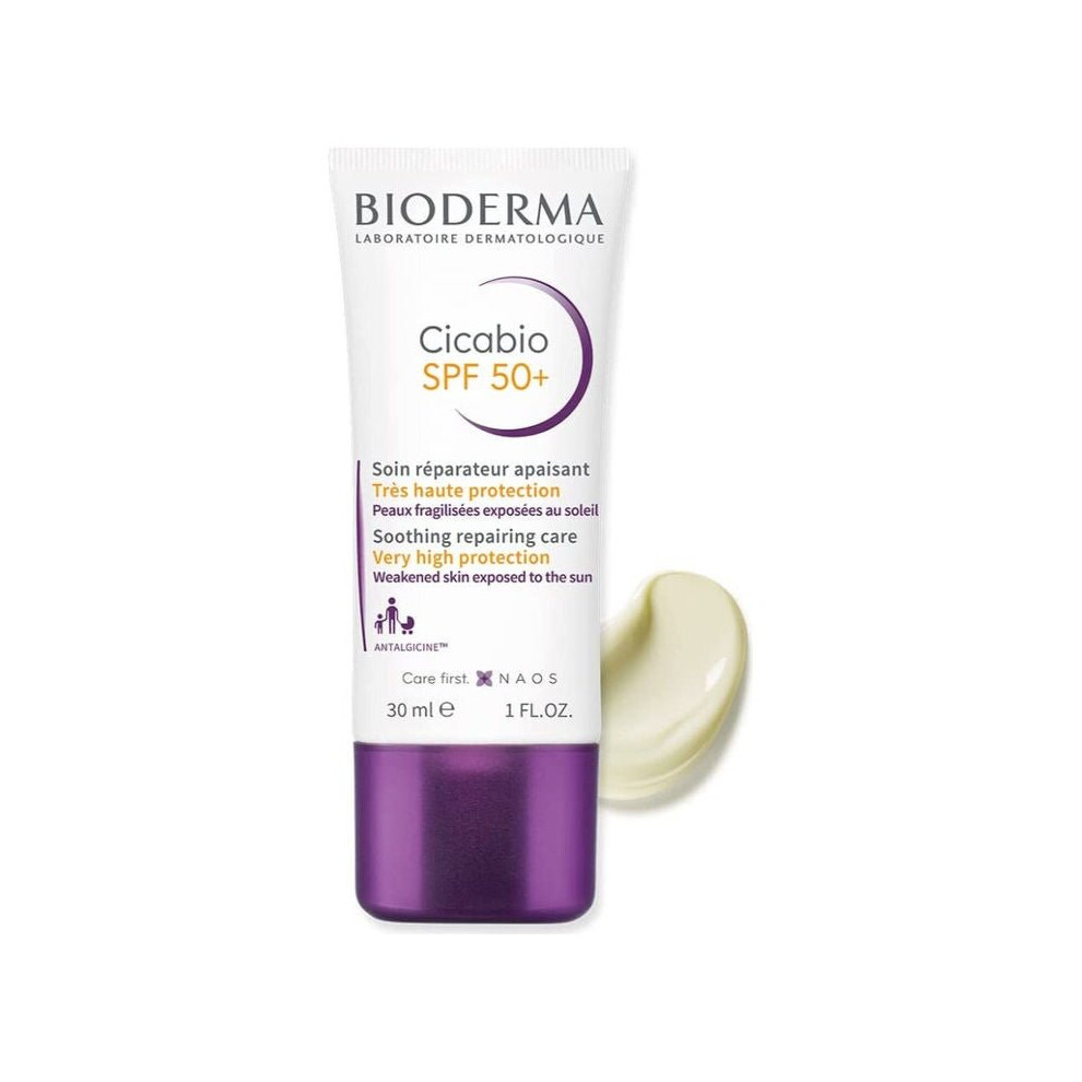 Bioderma Cicabio SPF50+ Soothing Repairing Care 30ml