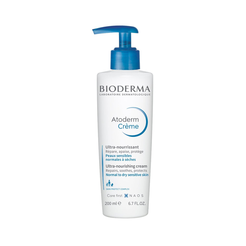 Bioderma Atoderm Moisturising Cream Smooth, Non-sticky Texture 200ml