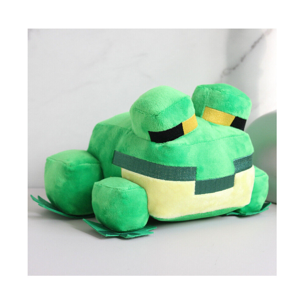 Minecraft Frog Plush Toys 20cm Soft Stuffed Doll Kids Christmas Gifts