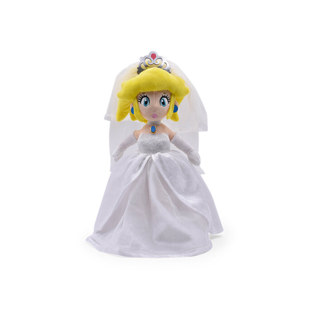 (Wedding Bikini Princess) Super Mario series wedding dress Bikini Princess wedding decoration doll, dress models Mario