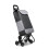 (Grey) 6 Wheel Push Shopping Trolley 5