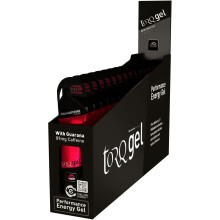 Torq Energy Gel mit Guarana (koffeinhaltig) Cola - 45g - Packung mit 15 Stück
