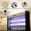 GEEPAS Geepas Fly & Insect Killer Powerful Fly Zapper 2x15W UV Light Bug Killer 3