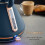 Tower TOWER Cavaletto Kettle 2-Slice Toaster & Canisters Midnight Blue/Rose Gold 5