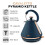 Tower TOWER Cavaletto Kettle 2-Slice Toaster & Canisters Midnight Blue/Rose Gold 2