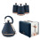 Tower TOWER Cavaletto Kettle 2-Slice Toaster & Canisters Midnight Blue/Rose Gold 1