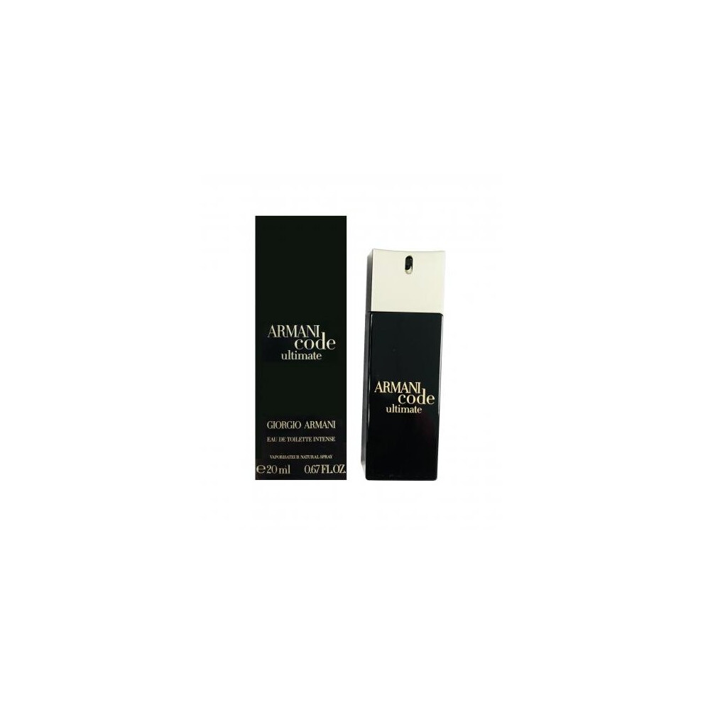 Armani Code Ultimate 0.67 Edt Intense Sp For Men