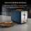 Tower TOWER Cavaletto Kettle 2-Slice Toaster & Canisters Midnight Blue/Rose Gold 9