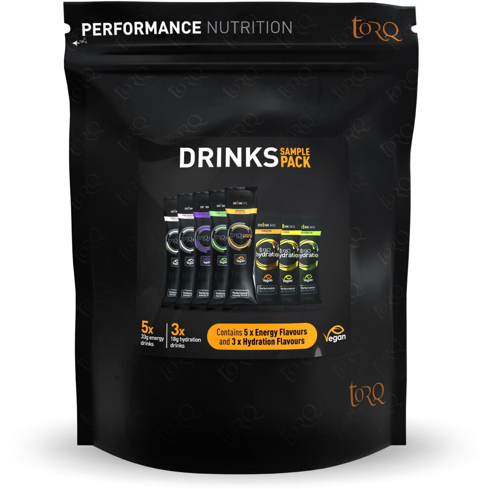 Torq Energy & Hydration Drink Sample Pack Of 10