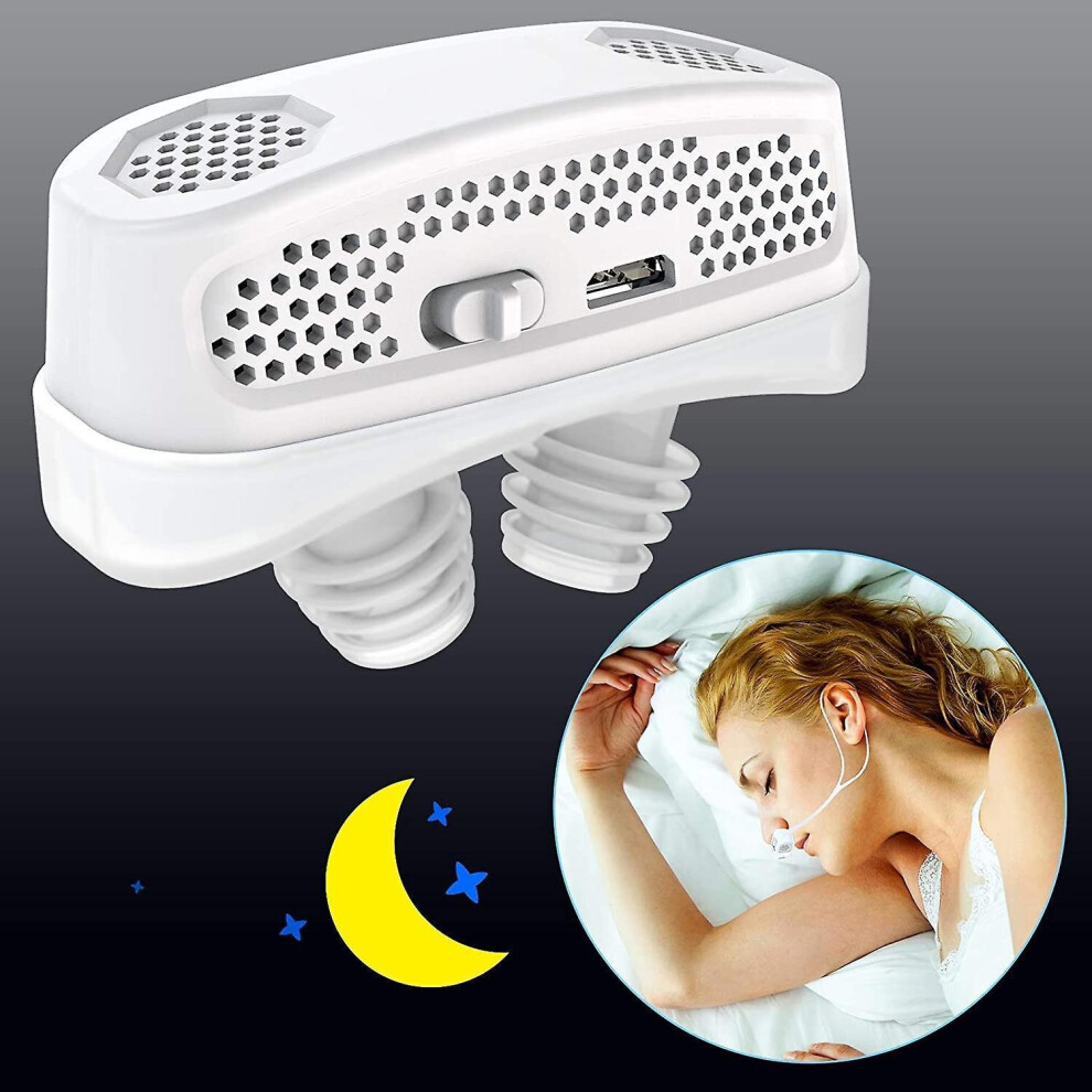 3 In 1 CPAP Anti Snoring Devices Automatic Snore Sleep Apnea Aid Stopper Air Purifier Filter