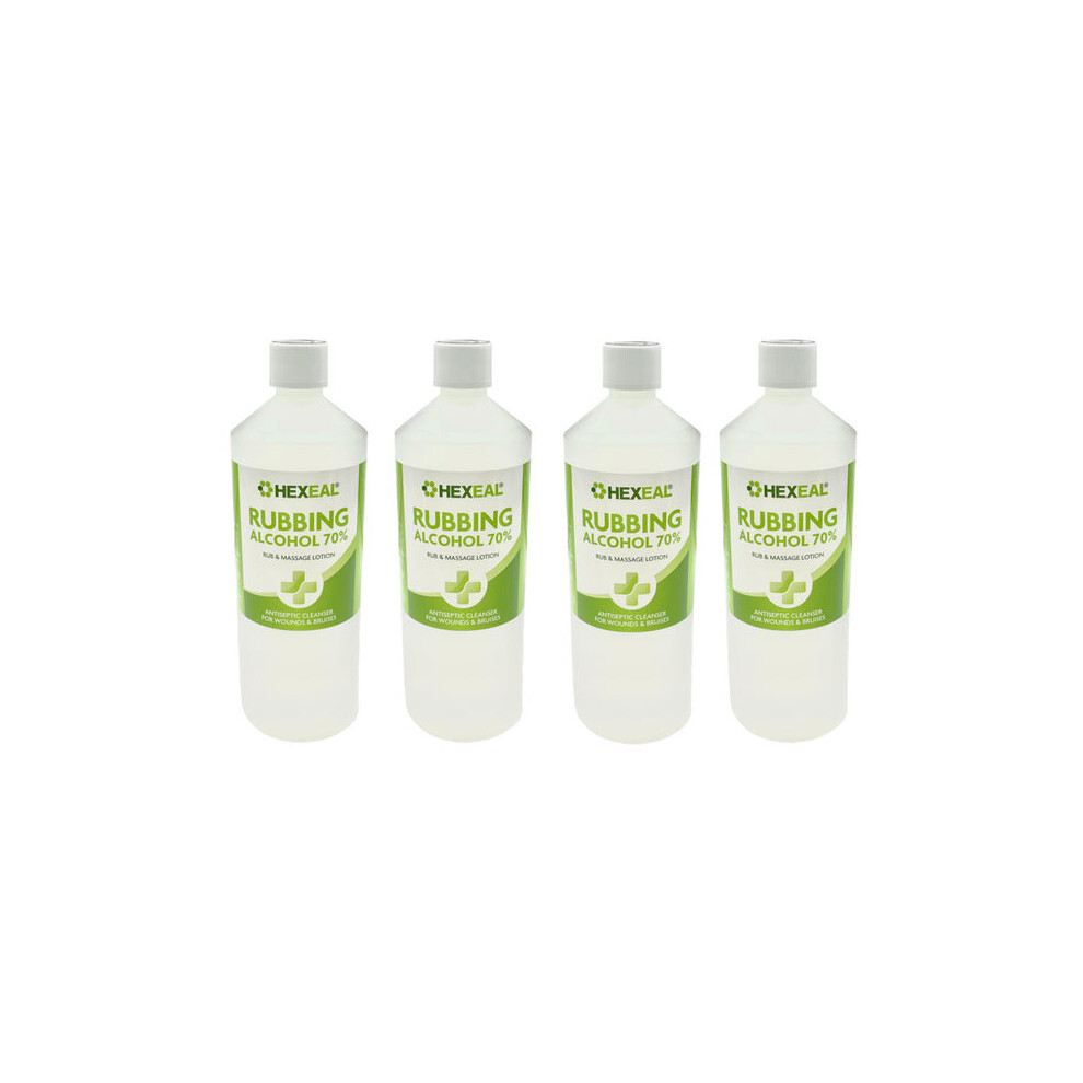 Hexeal RUBBING ALCOHOL 70% | 4L | Isopropyl Isopropanol Lab Grade