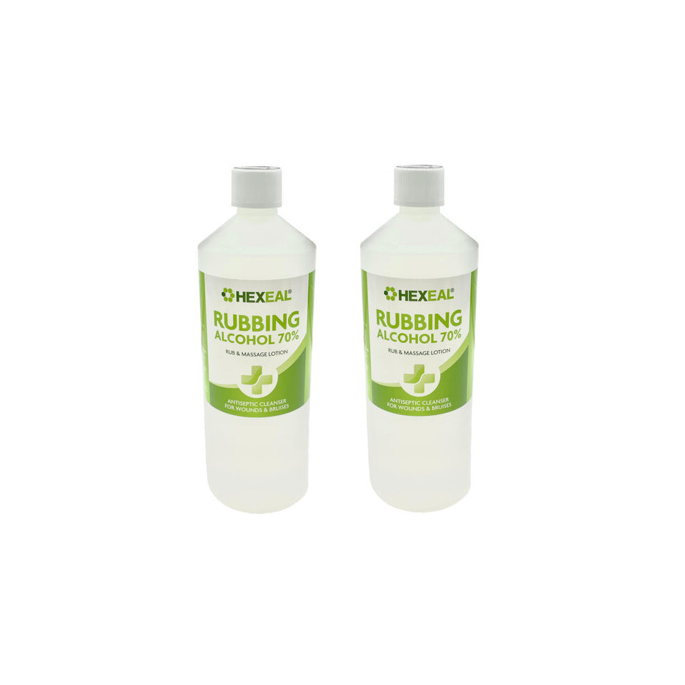 Hexeal RUBBING ALCOHOL 70% | 2L | Isopropyl Isopropanol Lab Grade