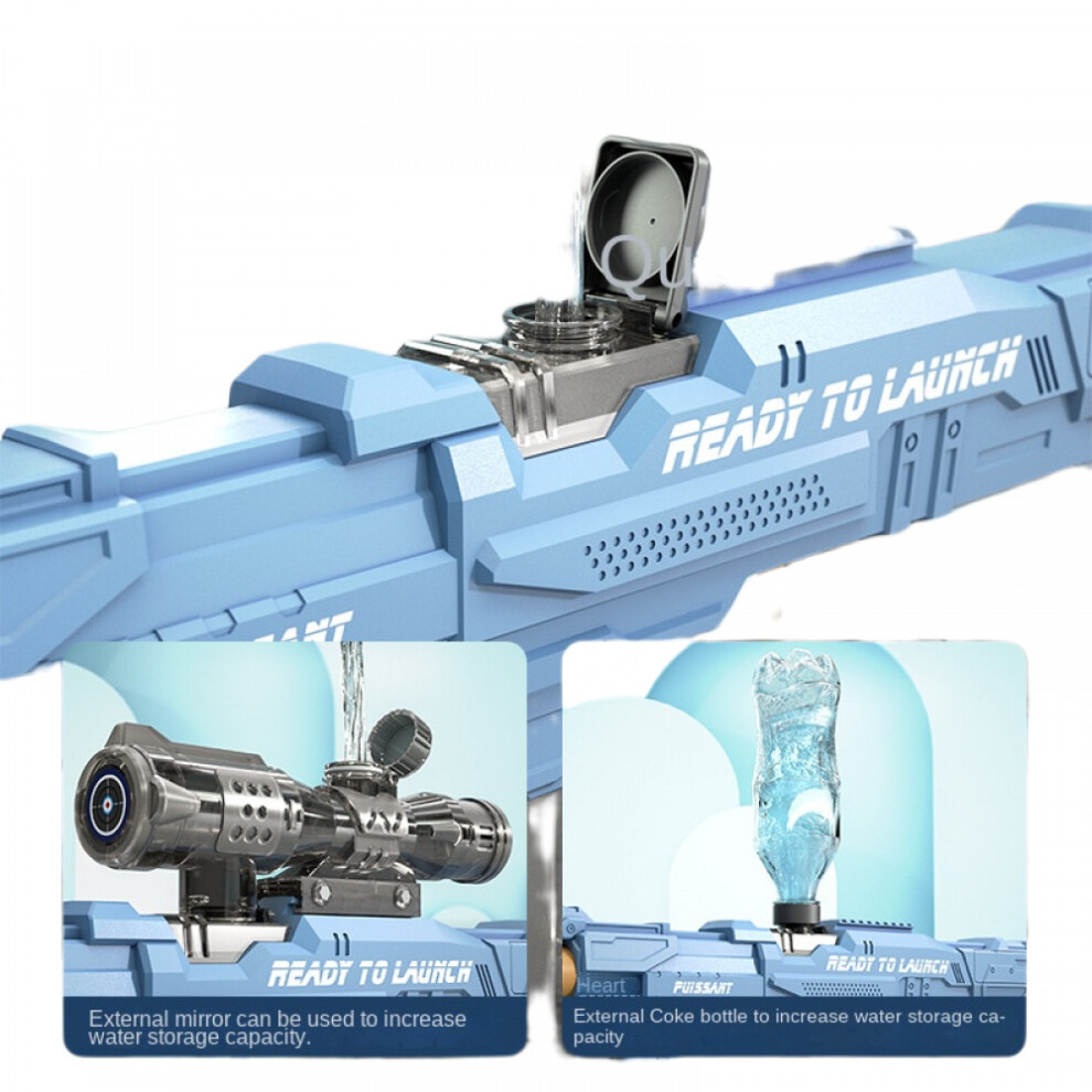 Water Blaster Shooter Squirters Pistol for Kids Teens Outdoor Beach Pool Toys Electric Water Guns for Adults Kids,  Automatic Water Gun(blue) 