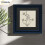 (4x4" Pic (6x6" Frame)) Square Size Black Poster Frame / Picture Frame / Wall Hanging Frame With Black Mount 5