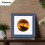 (14x14" Pic (16x16" Frame)) Square Size Grey Poster Frame / Handmade Solid Wood Frame / Picture Frame With White Mount 6