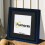 (4x4" Pic (6x6" Frame)) Square Size Black Poster Frame / Picture Frame / Wall Hanging Frame With Black Mount 2