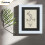 (8x6" Pic (10x8" Frame)) White Poster Frame / Picture Frame / Wall Art Frame / Photo Frame With Black Mount 5