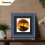 (20x20" Pic (24x24" Frame)) Square Size Grey Poster Frame / Handmade Solid Wood Frame / Picture Frame With Black Mount 6