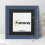 (30x30CM Pic (40x40CM Frame)) Square Size Grey Poster Frame / Handmade Solid Wood Frame / Picture Frame With Black Mount 1