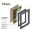 (A3 Pic (A2 Frame)) Grey Picture Frame / Solid Wood Frame / Wood Photo Frame With Black Mount 4
