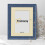 (A2 Pic (A1 Frame)) Grey Picture Frame / Solid Wood Frame / Wood Photo Frame With Ivory Mount 1