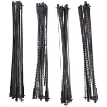 12Pcs 5 Inch Pinned Scroll Saw Blades TPI 10/15/18/24 Power Tools Accessories for Woodworking for DIYers Retail
