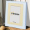 (A4 Pic (A3 Frame)) White Poster Frame / Picture Frame / Wall Art Frame / Photo Frame With Ivory Mount 2