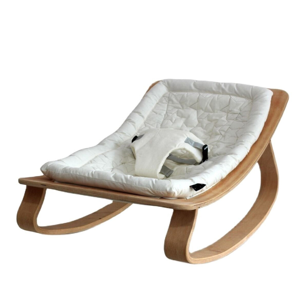Star Natural Wood Main Lap Rocking Baby Crib Bed Swing Bassinet Cradle Furniture New Born Kids Room Hammock Turkey Wejoy