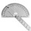 145mm stainless steel 180 protractor angle meter measuring ruler rotary mechanic tool ruler protractor 5