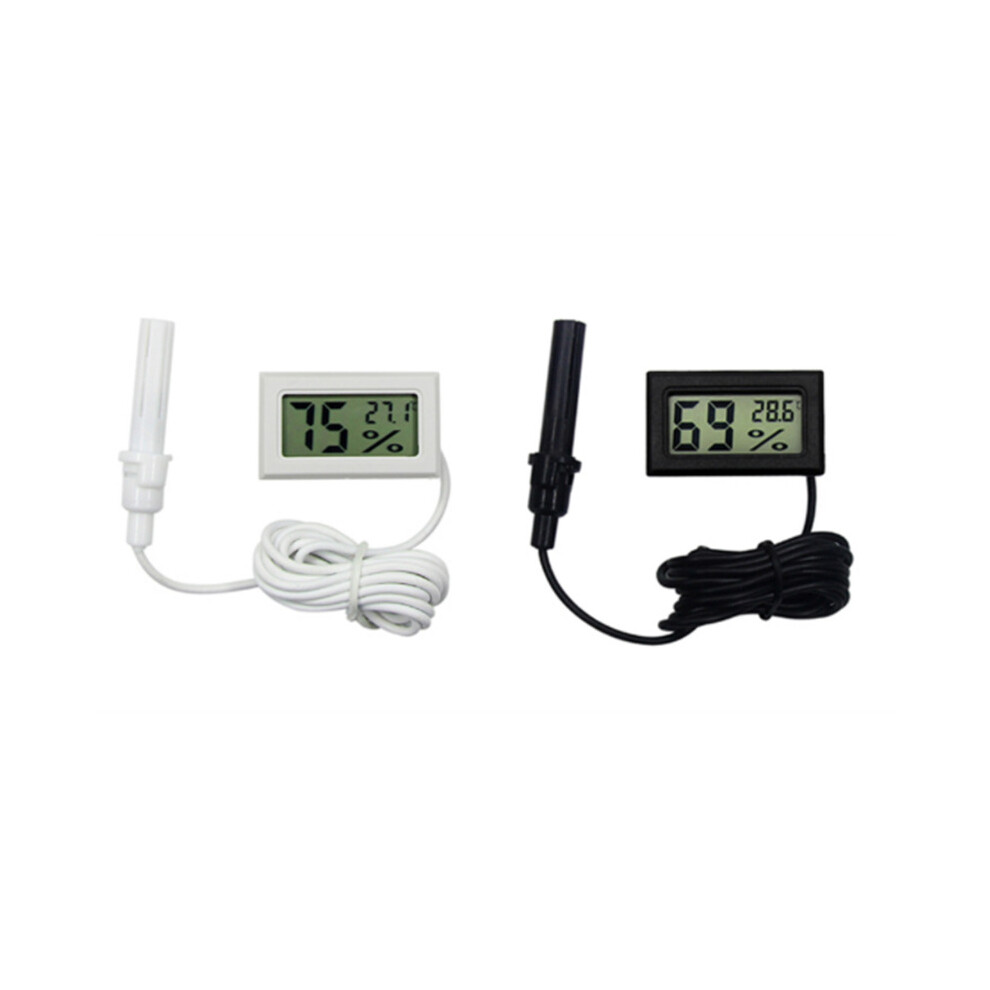 Wejoy Mini Lcd Digital Thermometer Hygrometer Thermostat Indoor Convenient Temperature Sensor Humidity Meter Gauge Instruments Probe