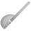 145mm stainless steel 180 protractor angle meter measuring ruler rotary mechanic tool ruler protractor 7