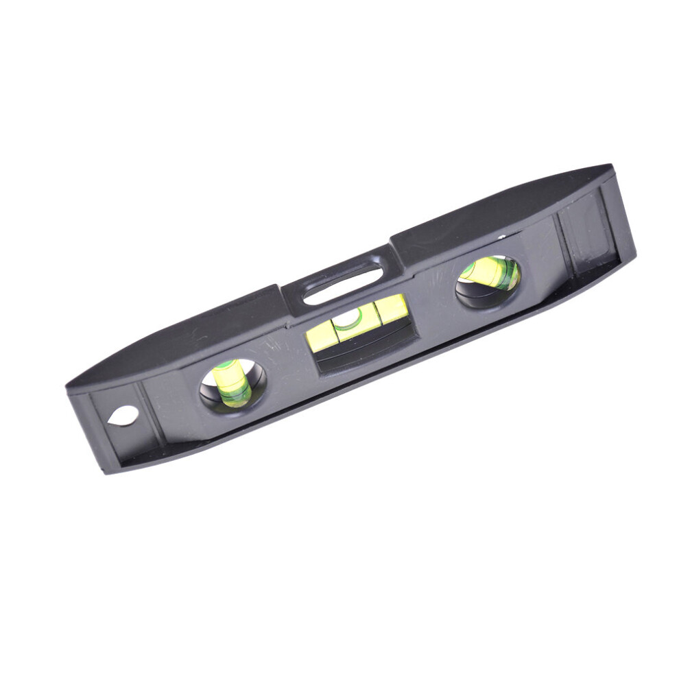 Level Measure Tools Black Plastic Spirit Level Ruler Magnet Bubble Plumber Measurement Tool Spirit Level Torpedo 5063131267549