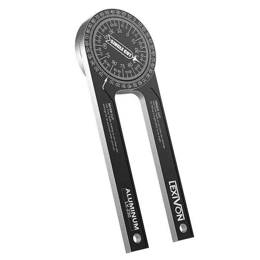 Miter Saw Protractor 360 Horizontal Angle Gauge Carpenter's Square Locating Angle Gauge 5063131267518