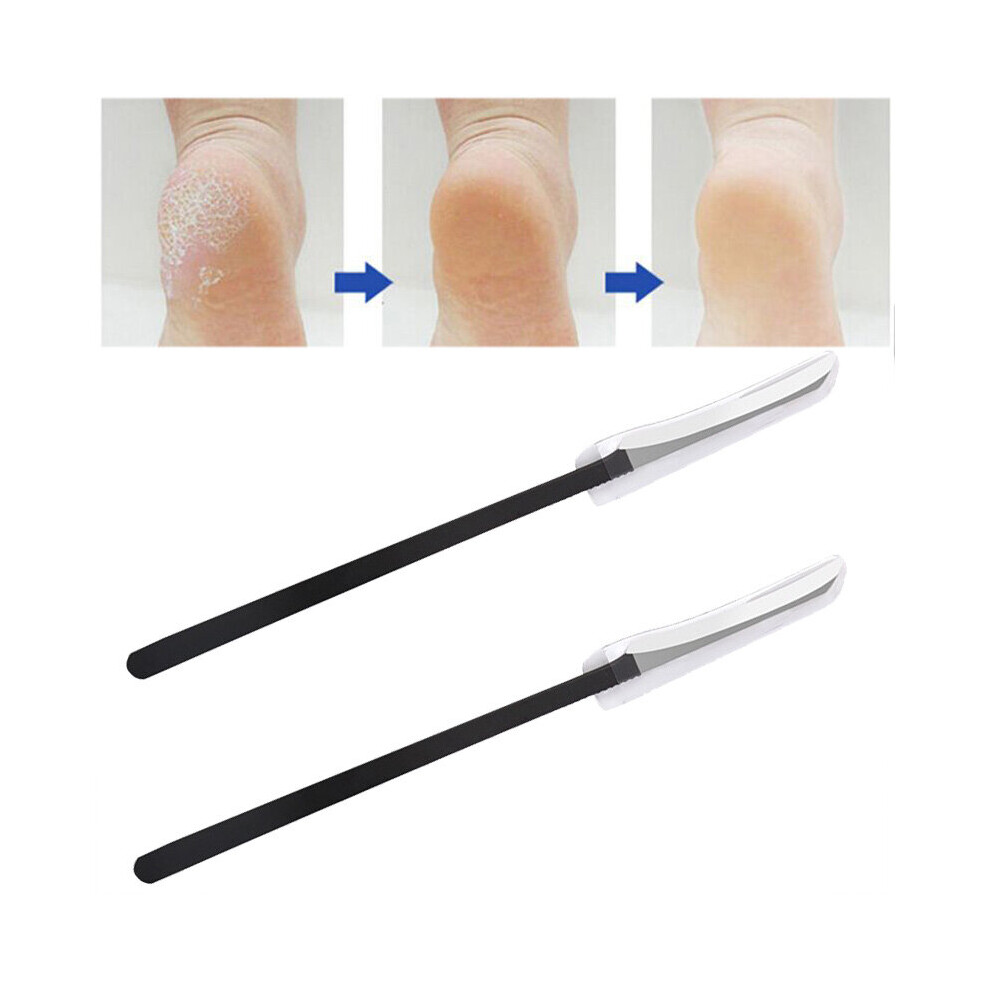 Wejoy Silver/Black 1Pcs Pedicure Foot Care Callus Corn Dead Skin Remover Scraper Feet Pedicure Knife Tools Manicure Nail Cuticle